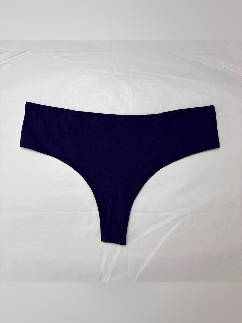 💜 SKIMS Fits Everybody Dipped Front Thong | Concord | Size 4X | NWOT🏷️
